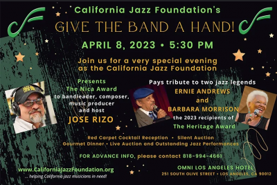California Jazz Foundation's Give The Band A Hand! at Omni Hotel Los Angeles