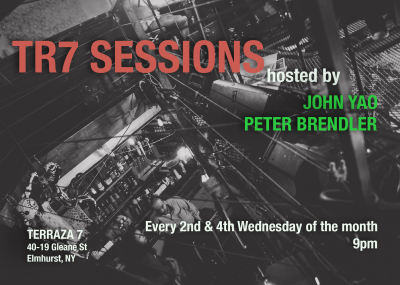 Terraza 7 Jam Session Hosted By John Yao And Peter Brendler at Terraza 7 Train Cafe - event poster Terraza 7 Jam Session Hosted By John Yao And Peter Brendler at Terraza 7 Train Cafe