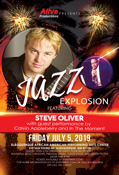 Jazz Explosion at African American Performing Arts Center - event poster Jazz Explosion at African American Performing Arts Center