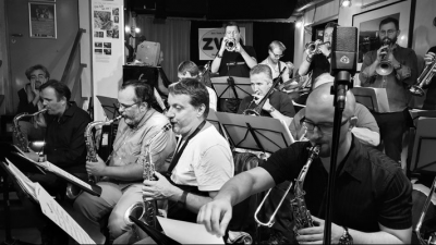 Alexander Ehrenreich Big Band at ZWE Jazzcafe - event poster Alexander Ehrenreich Big Band at ZWE Jazzcafe