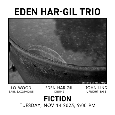 Eden Har-gil Trio at Fiction Bar/Cafe