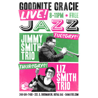 Liz Smith Trio at Goodnite Gracie
