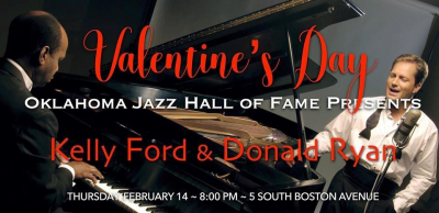 Donald Ryan And Kelly Ford at Oklahoma Jazz Hall of Fame - event poster Donald Ryan And Kelly Ford at Oklahoma Jazz Hall of Fame