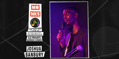 See Or Live Stream Joshua Banbury With Dayne Reliford Trio at Monks Jazz Club