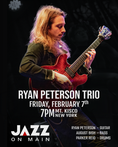 Ryan Peterson Trio at Jazz On Main - event poster Ryan Peterson Trio at Jazz On Main