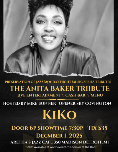 The Preservation Of Jazz Monday Night Music Series &ndash; Fall &amp; Winter Tributes Calendar Hosted &amp; Produced By Sky Covington