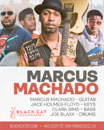 Rolling Stone Magazine's “next Young Gun” Guitarist Marcus Machado at Black Cat