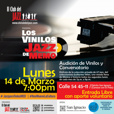 Los Vinilos Jazz De Memo at El Club Del Jazz