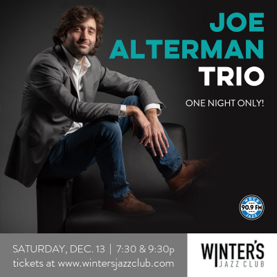 Joe Alterman Trio at Winter's Jazz Club
