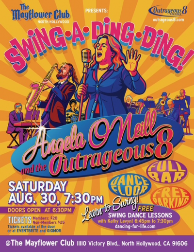 Swing A Ding Ding ..free Swing Dance Lesson at The Mayflower Club