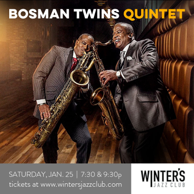 Bosman Twins Quintet at Winter's Jazz Club