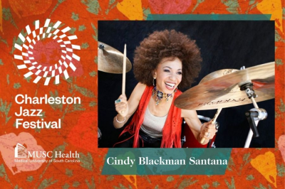 Charleston Jazz Festival:  Cindy Blackman Santana at Charleston Jazz Festival at Charleston Music Hall