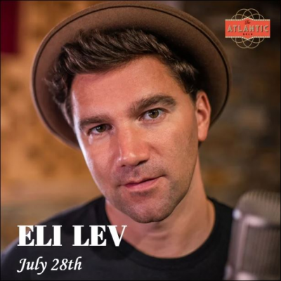 Eli Lev at The Atlantic BKLN - event poster Eli Lev at The Atlantic BKLN