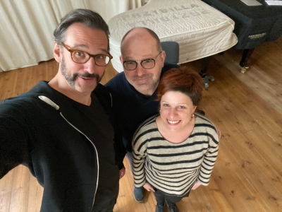 DŽukljev -griener – Weber at Industriesalon Schöneweide - event poster DŽukljev -griener – Weber at Industriesalon Schöneweide