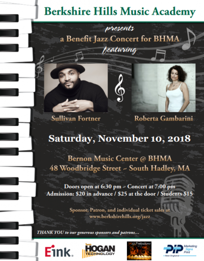 A Benefit Jazz Concert for BHMA at Berkshire Hills Music Academy
