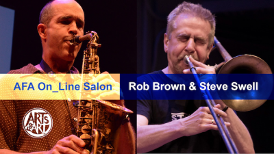 Rob Brown & Steve Swell - event poster Rob Brown & Steve Swell