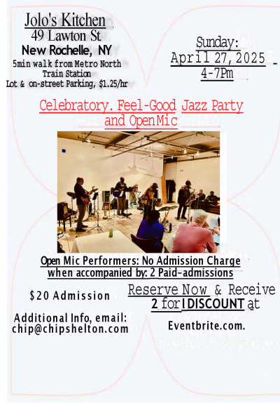 Chip Shelton Peacetime at Jolo's Kitchen - event poster Chip Shelton Peacetime at Jolo's Kitchen