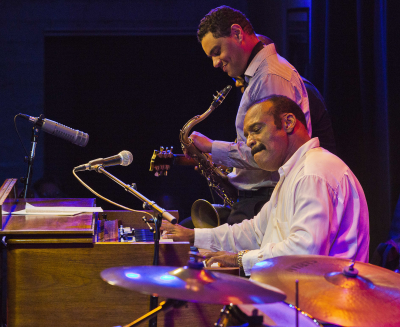 Caesar Frazier Quartet at Bach Dancing & Dynamite Society - event poster Caesar Frazier Quartet at Bach Dancing & Dynamite Society