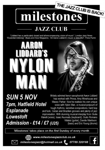 Aaron Liddard's Nylon Man at The Hatfield Hotel