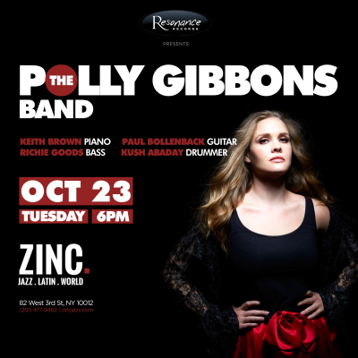 The Polly Gibbons Band at Zinc Bar