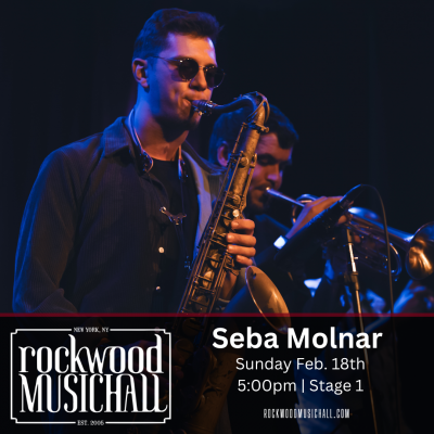 Seba Molnar at Rockwood Music Hall