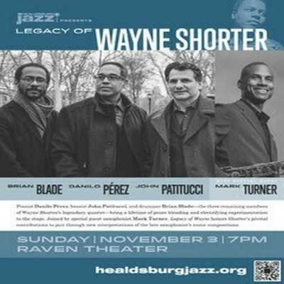 Legacy Of Wayne Shorter at Raven Performing Arts Theater - event poster Legacy Of Wayne Shorter at Raven Performing Arts Theater