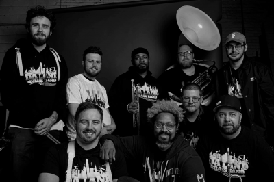 Da Land Brass Band at BOP STOP - event poster Da Land Brass Band at BOP STOP