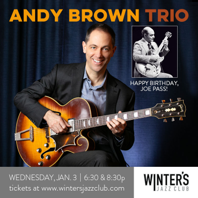 Andy Brown Trio at Winter's Jazz Club