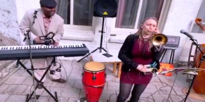 Duo Laroo/byrd - Jazz In The Garden  at Muse Mina