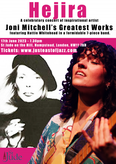 Hejira: A Celebration Of Joni Mitchell at St Jude On-The-Hill