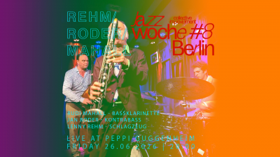 Jazzwoche Berlin #8: Rehm/roder/mahall at Peppi Guggenheim