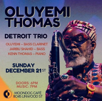 Oluyemi Thomas Detroit Trio at Moondog Cafe