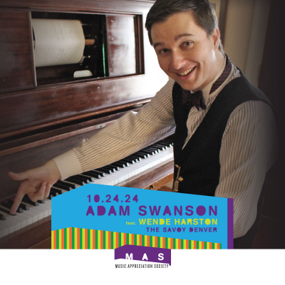 Adam Swanson at The Savoy At Curtis Park - event poster Adam Swanson at The Savoy At Curtis Park