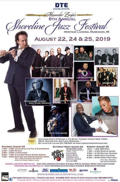 496 West at Alexander Zonjic’s   Shoreline Jazz Festival at Heritage Landing