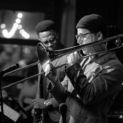 Chris Shuttleworth Chicago Quartet at Montavilla Jazz Festival at Beer Brats & Beats