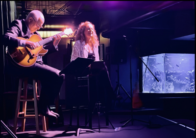 Kim Maguire & Jamie Findlay at Gard Vintners Tasting Room