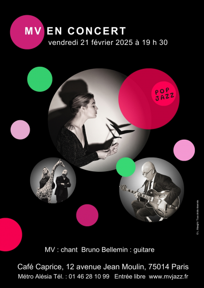 Mv & Bruno Bellemin at Caprice Café