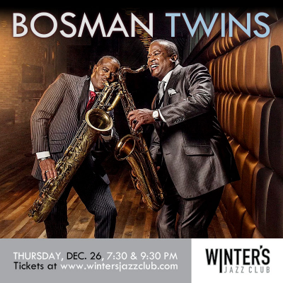 Bosman Twins Sextet at Winter's Jazz Club
