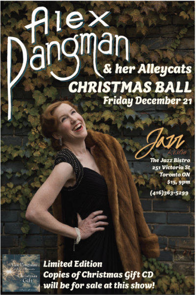 Alex Pangman's Christmas Ball at Jazz Bistro