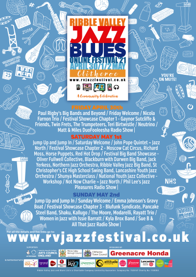 Ribble Valley Jazz & Blues Festival at Ribble Valley Jazz And Blues Festival at Ribble Valley Jazz & Blues, Clitheroe Cricket Club