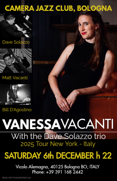 Dave Solazzo And The Bridge at Camera Jazz Club - event poster Dave Solazzo And The Bridge at Camera Jazz Club