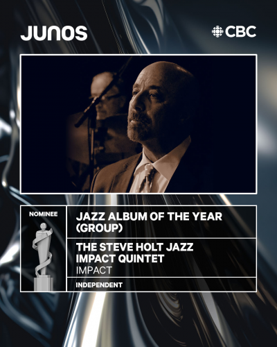 The Steve Holt Jazz Impact Quintet at Jazz Bistro - event poster The Steve Holt Jazz Impact Quintet at Jazz Bistro