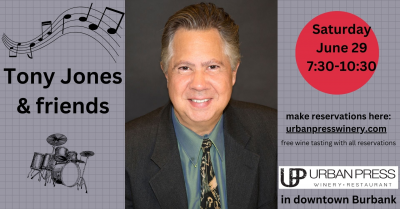 Tony Jones at Urban Press Winery