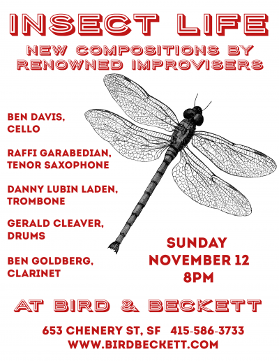 Insect Life at Bird & Beckett Books & Records