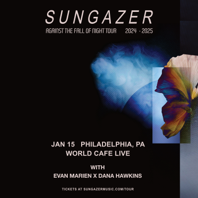 Sungazer W/ Evan Marien X Dana Hawkins at World Cafe Live