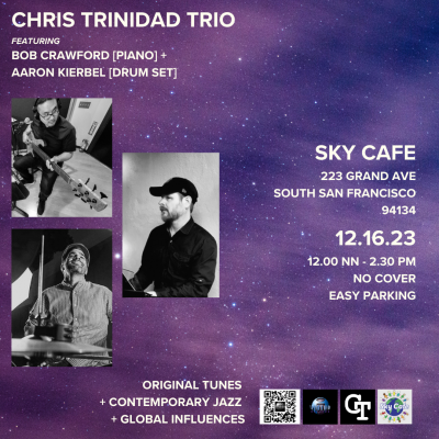 Chris Trinidad Trio at Sky Cafe
