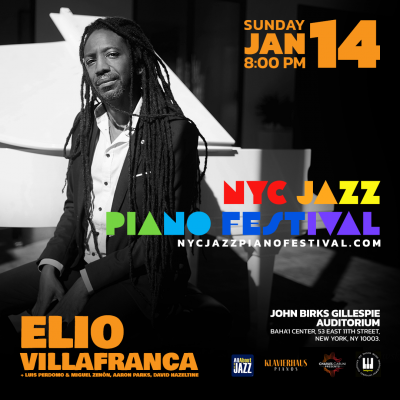 Elio Villafranca at New York Jazz Piano Festival at John Birks Gillespie Auditorium