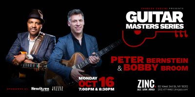 Guitar Masters Series: Bobby Broom & Peter Bernstein at Zinc Bar