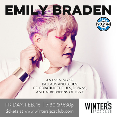 Emily Braden at Winter's Jazz Club