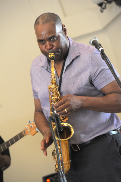 Jazz Bridge In Collingswood With Saxophonist Louis Taylor at Collingswood Community Center - event poster Jazz Bridge In Collingswood With Saxophonist Louis Taylor at Collingswood Community Center